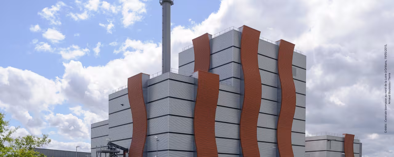 Centrale biomasse au nord d'Orléans